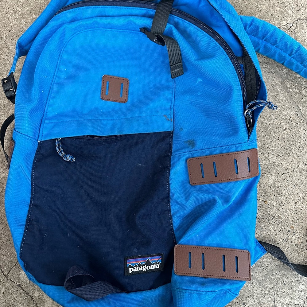 Patagoni vintage blue backpackk